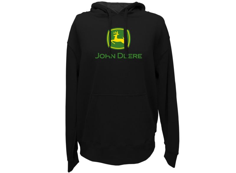 Hoodie zwart klassiek logo