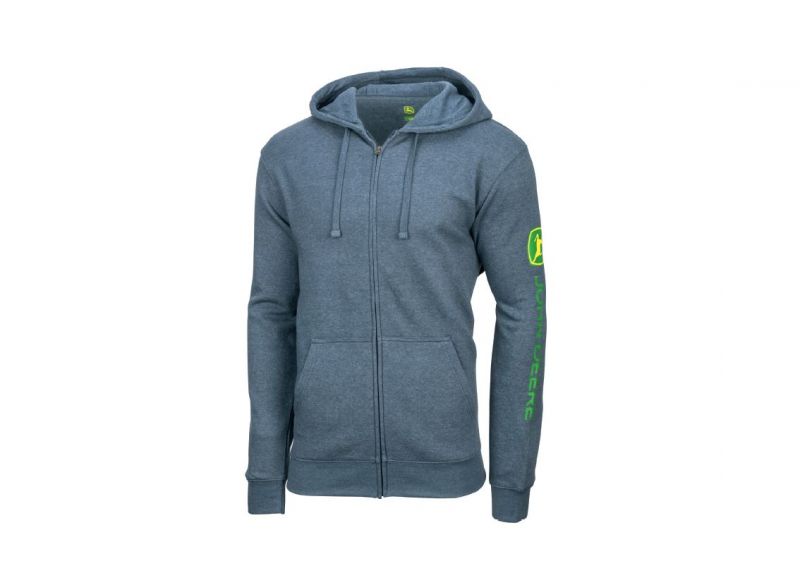 jacket blauw logo arm